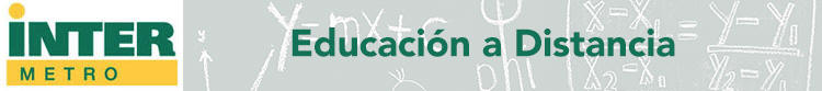 iconograf�a de los cursos a distancia de la Inter-Metro